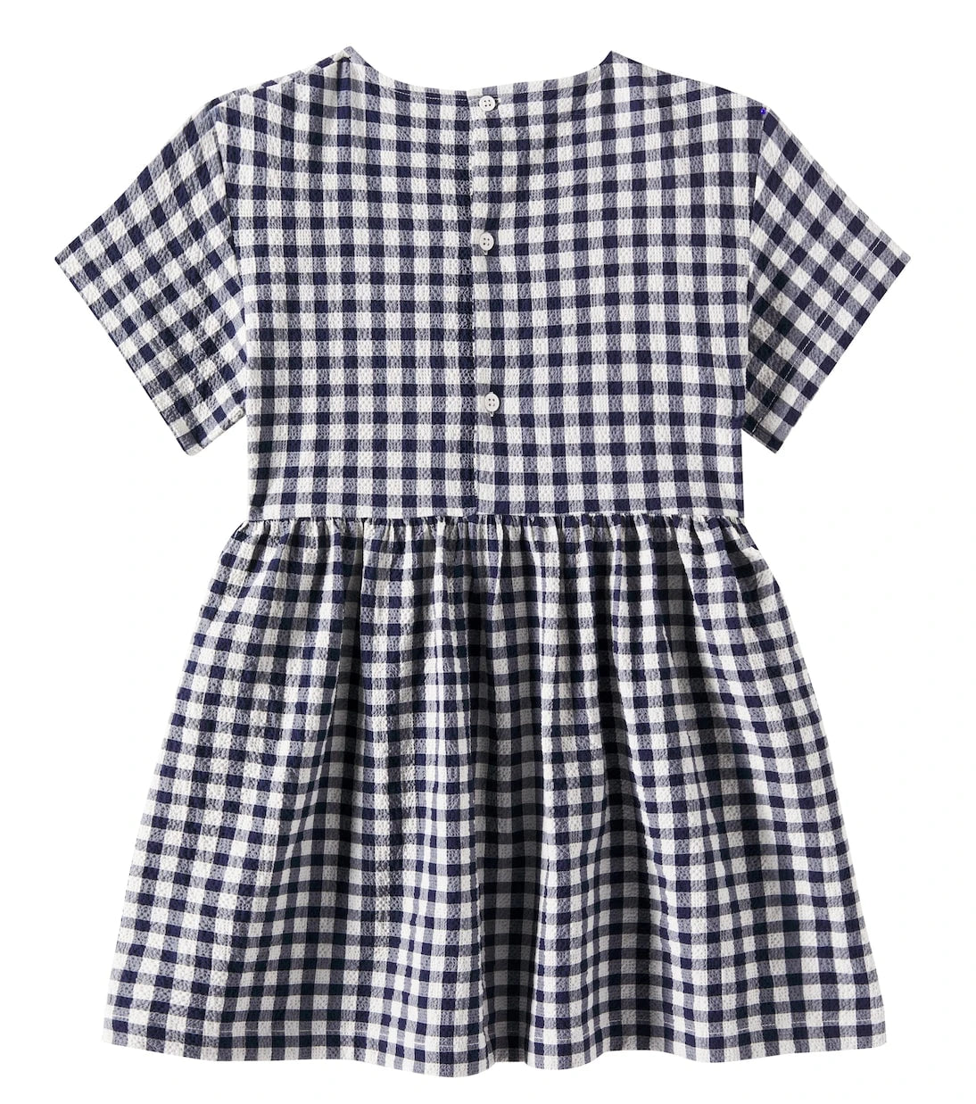Il Gufo - Gingham cotton dress