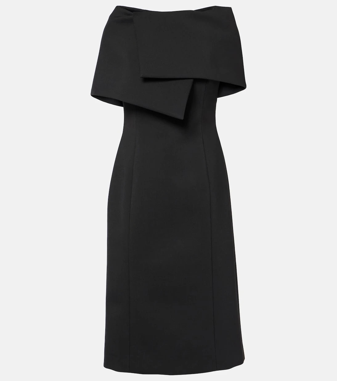 Oscar de la Renta - Draped cocktail dress