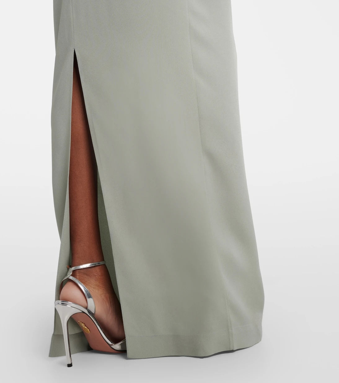 Taller Marmo - Cyclades embellished crêpe cady gown