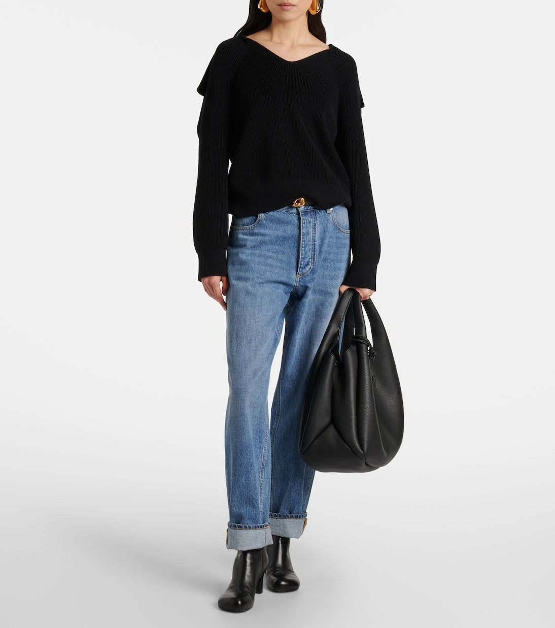 Bottega Veneta - Great Campana leather shoulder bag