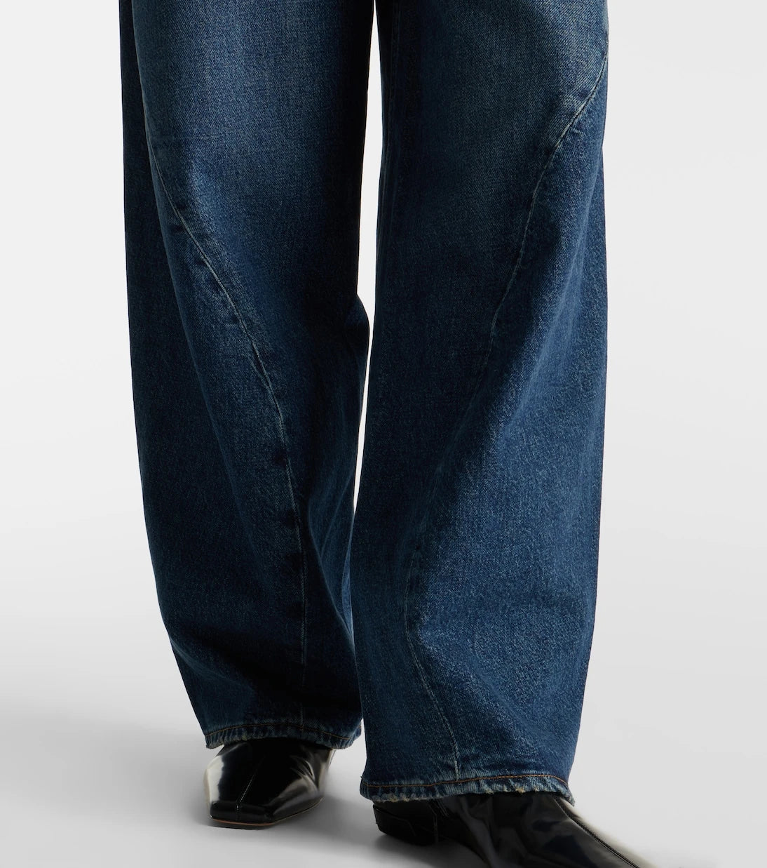 Agolde - Twist mid-rise wide-leg jeans