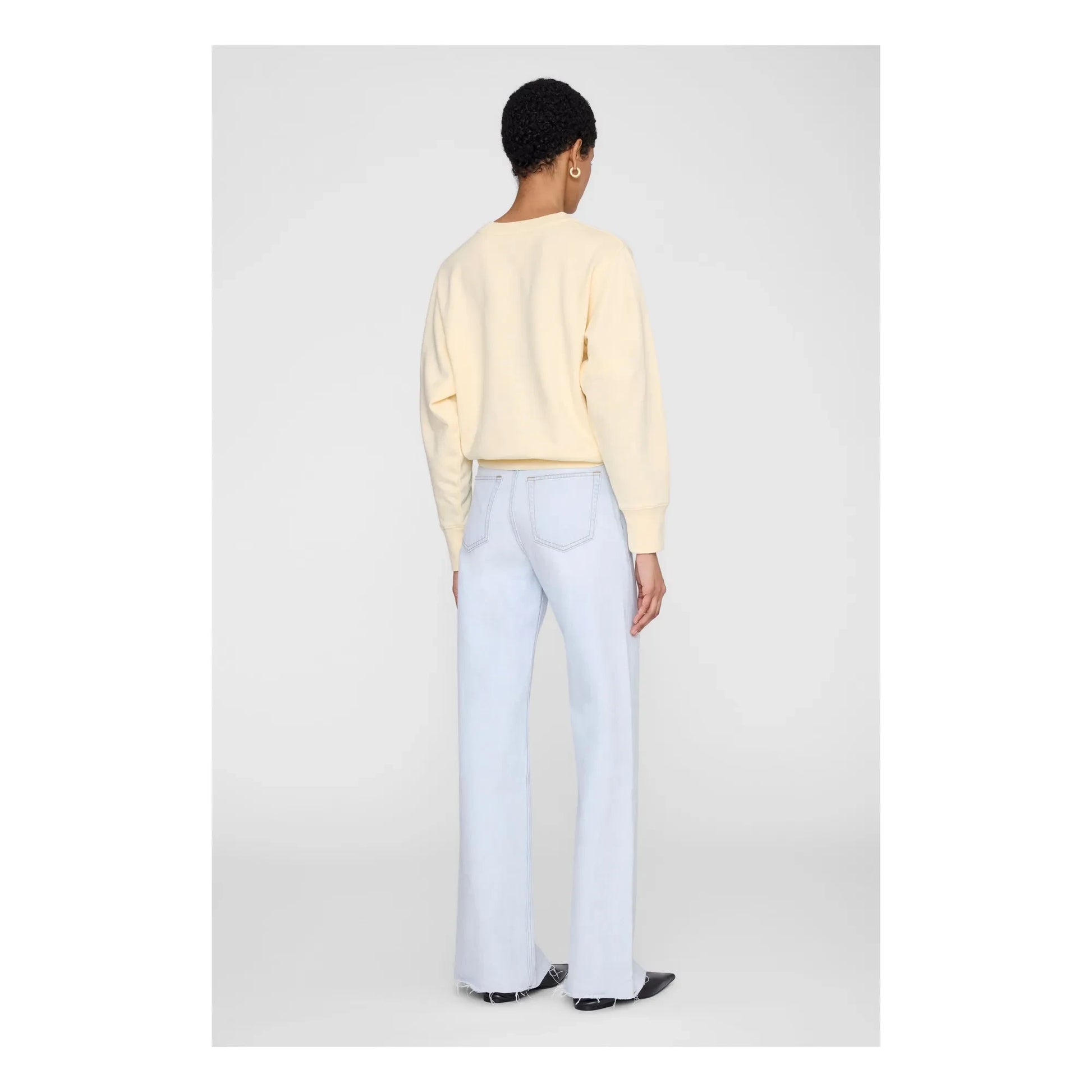 Anine Bing - Harry sweatshirt | Pale yellow