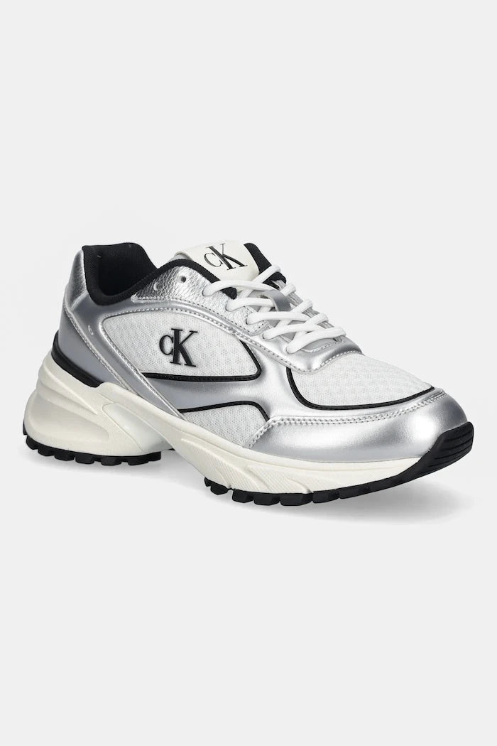 Calvin Klein HIKE RUNNER LACE UP MESH MIX MET