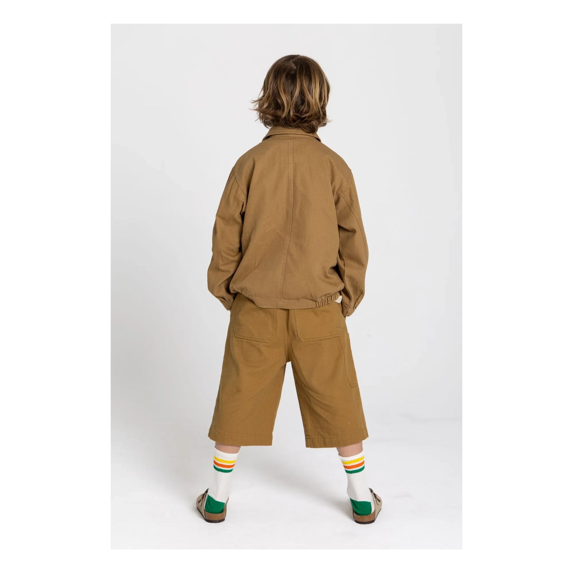 Hundred Pieces - Clock jacket | Brown