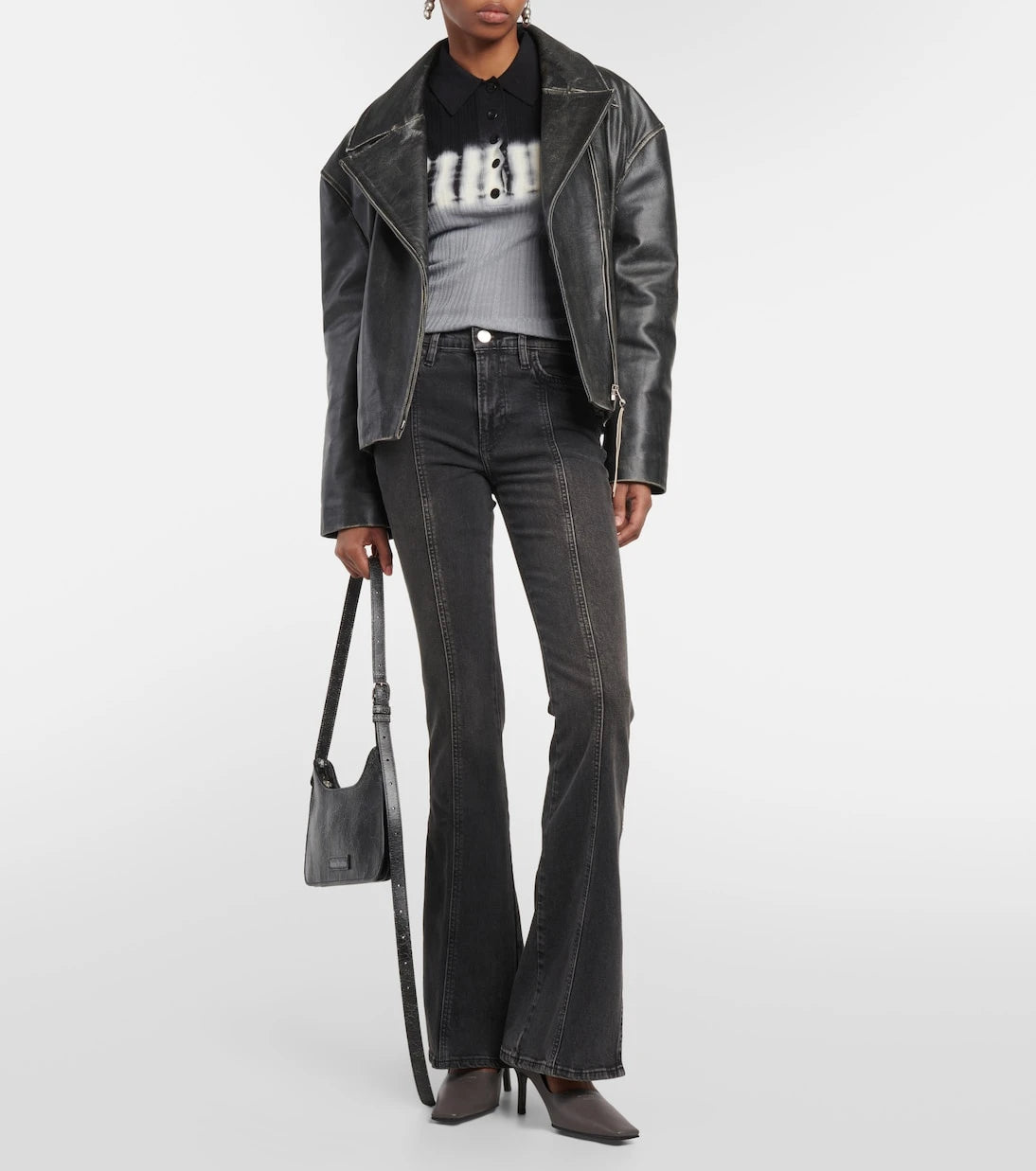 Frame - Le High Flare high-rise flared jeans