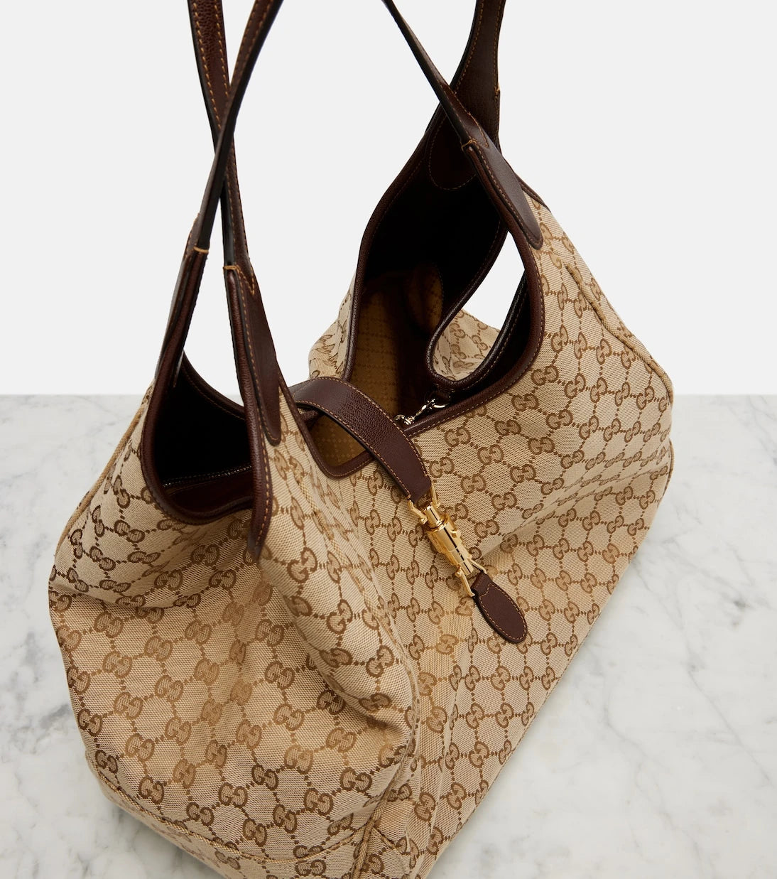 Gucci - Gucci Mercato GG Canvas Large tote bag