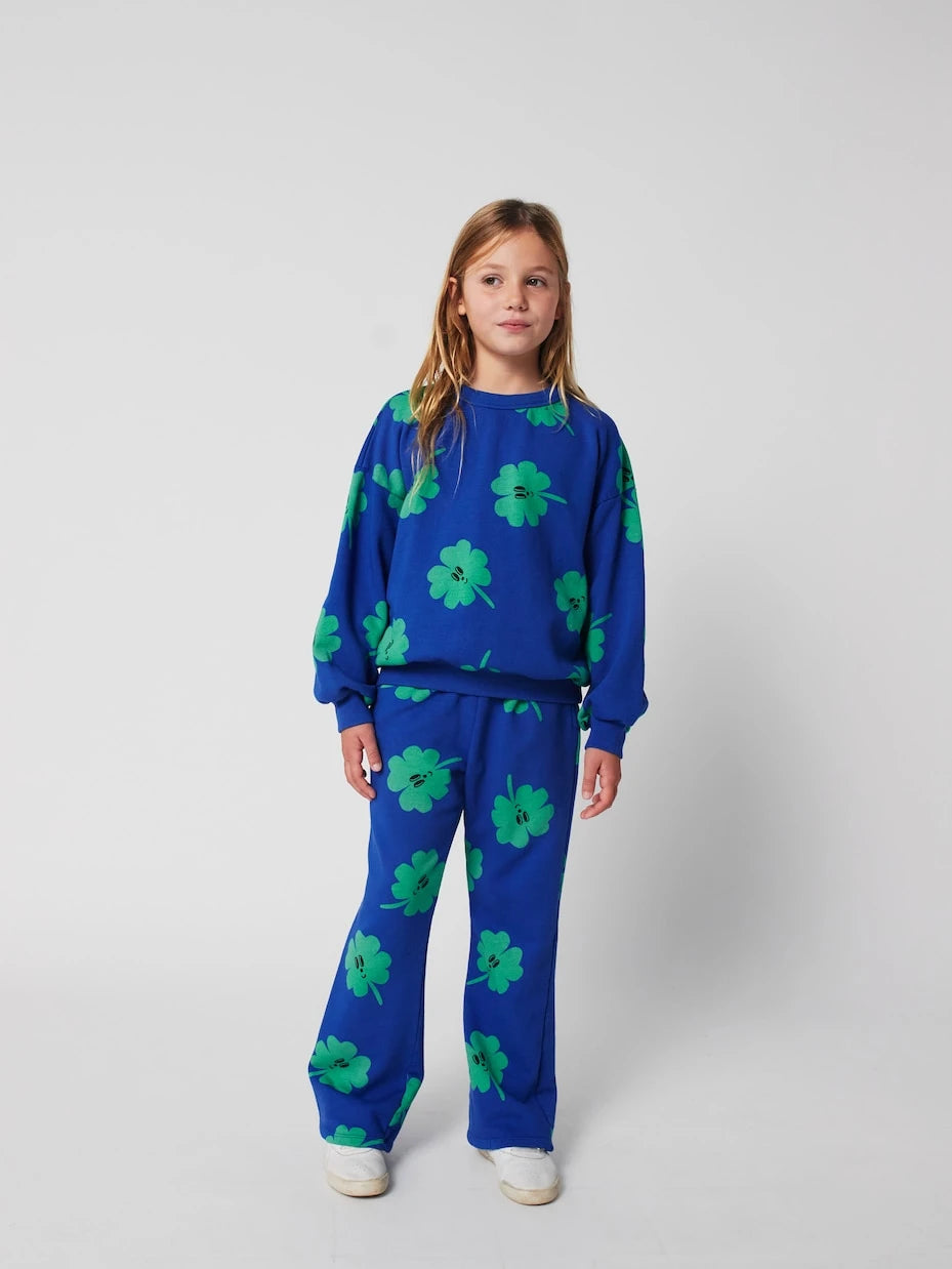 Bobo Choses - Lucky Clover cotton jersey sweatpants