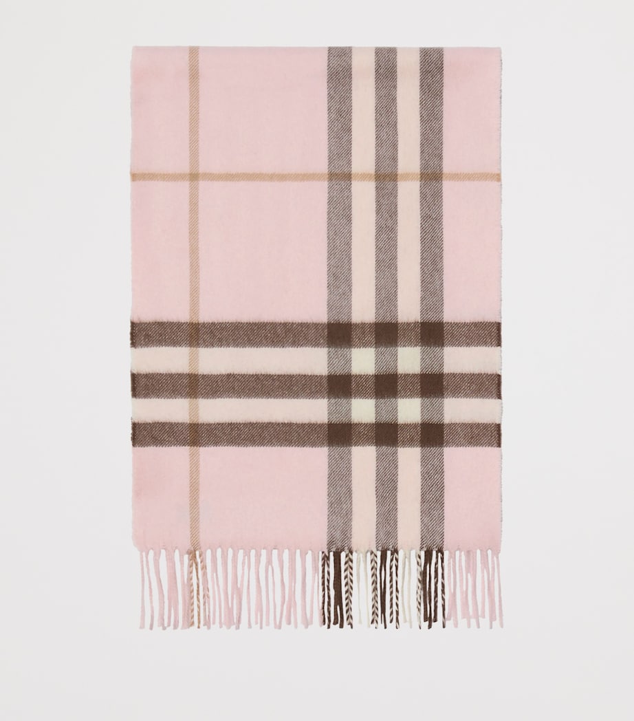 Cashmere Check Scarf