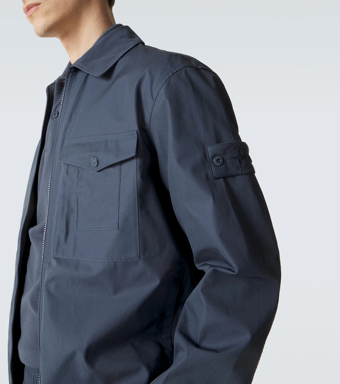 سترة Stone Island Compass القطنية
