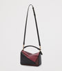 LOEWE Black x Albers Leather Puzzle Top-Handle Bag