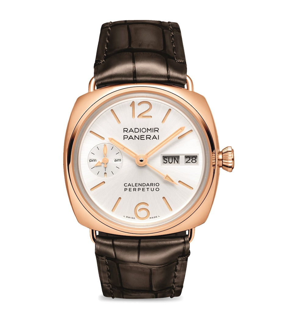 Panerai Yellow Gold Radiomir Perpetual Calendar Watch 45mm