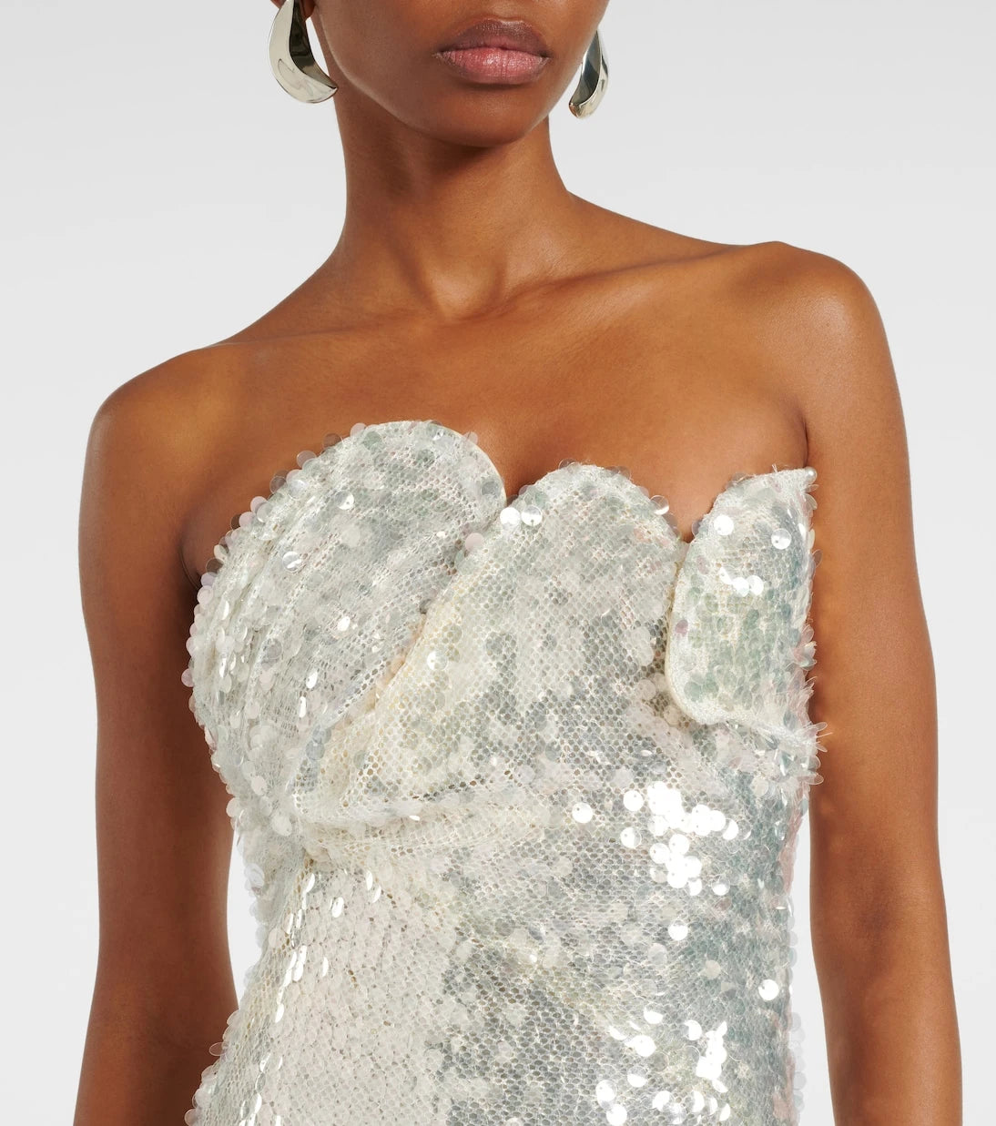 Christopher Esber - Opaline sequined strapless gown