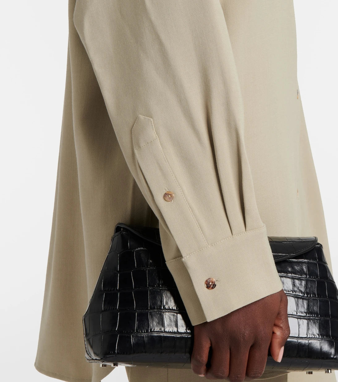 Tove - Rumer wool-blend shirt