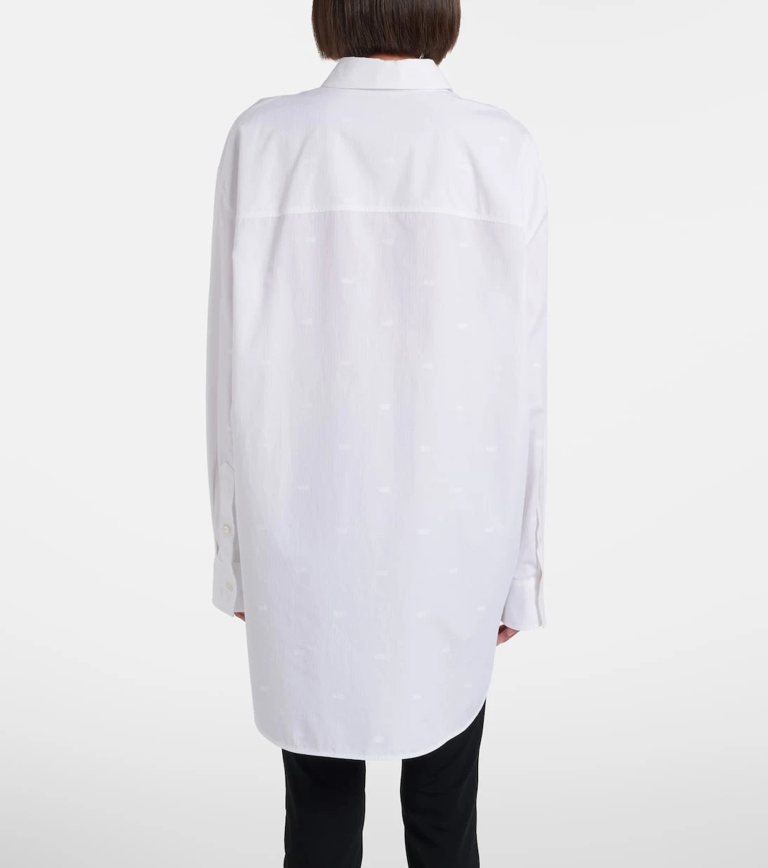 Gucci - GG checked cotton poplin shirt