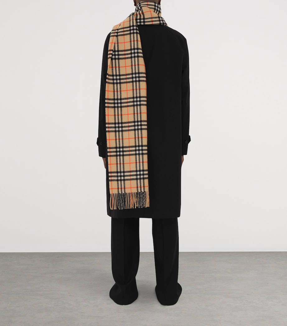 Burberry Cashmere Check Scarf