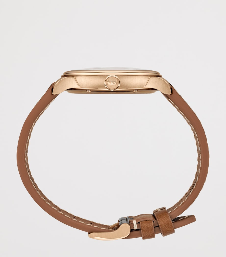 Chopard Rose Gold L.U.C Quattro Mark IV Watch 39mm