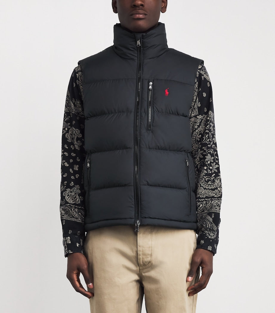 Polo Ralph Lauren Black Down-Filled Gorham Gilet