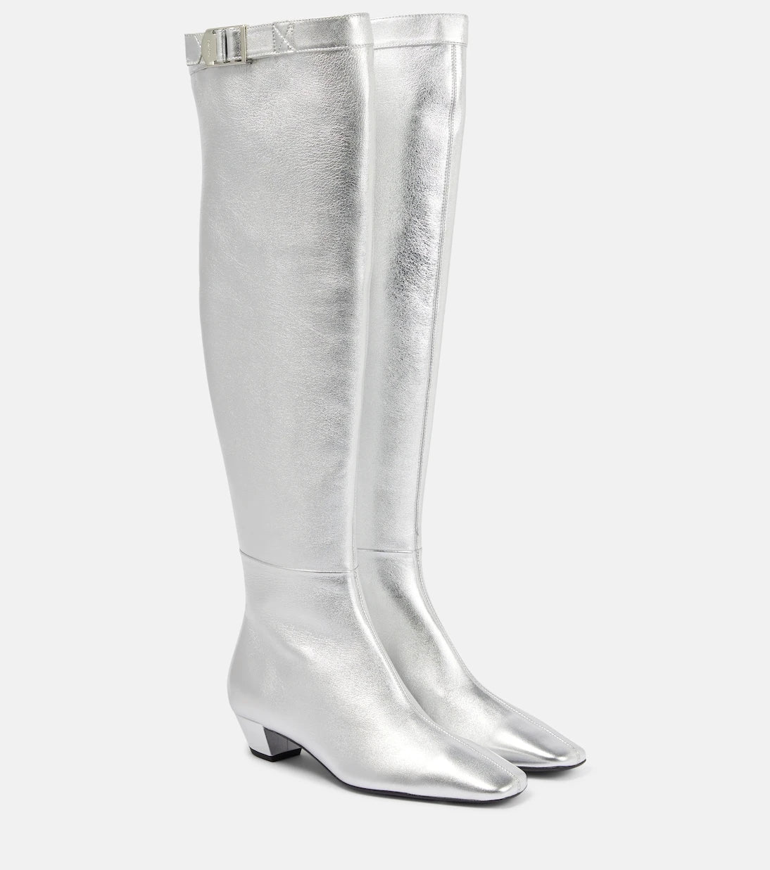 Tom Ford - Metallic over-the-knee boots