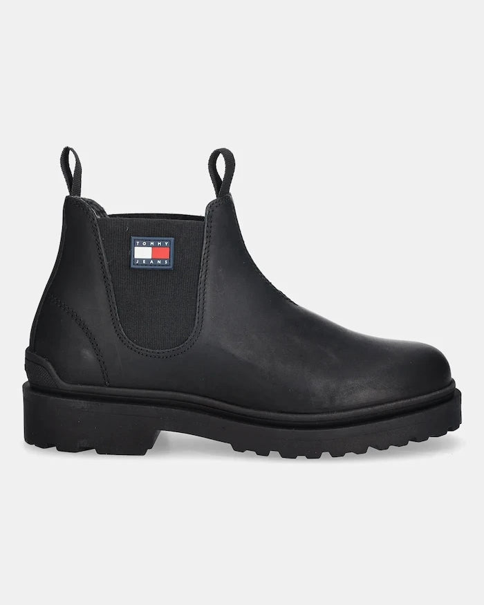 Tommy Jeans TJM CHELSEA LEATHER Deri Bot