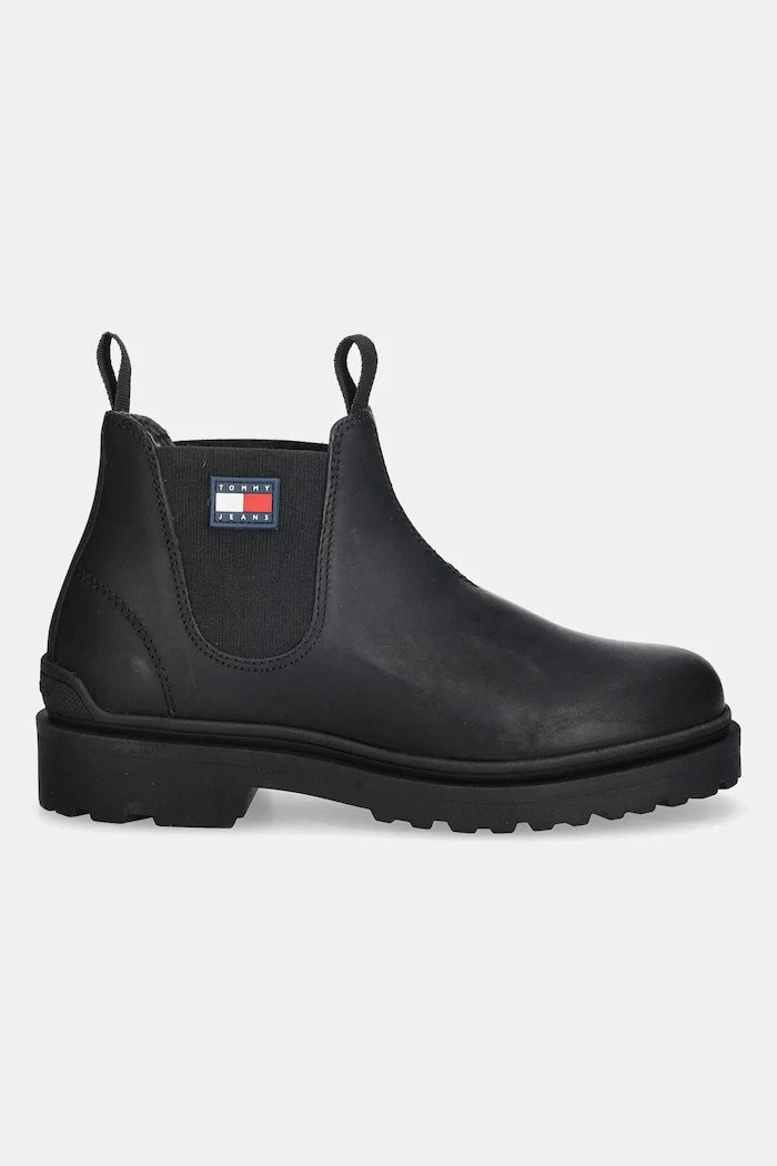Кожени обувки Tommy Jeans TJM CHELSEA LEATHER