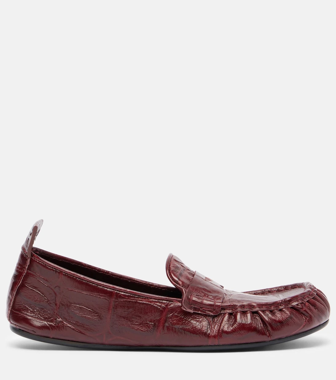 Acne Studios - Bojan croc-effect leather loafers