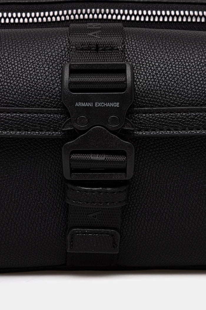 Armani Exchange erkek suni deri bel çantası