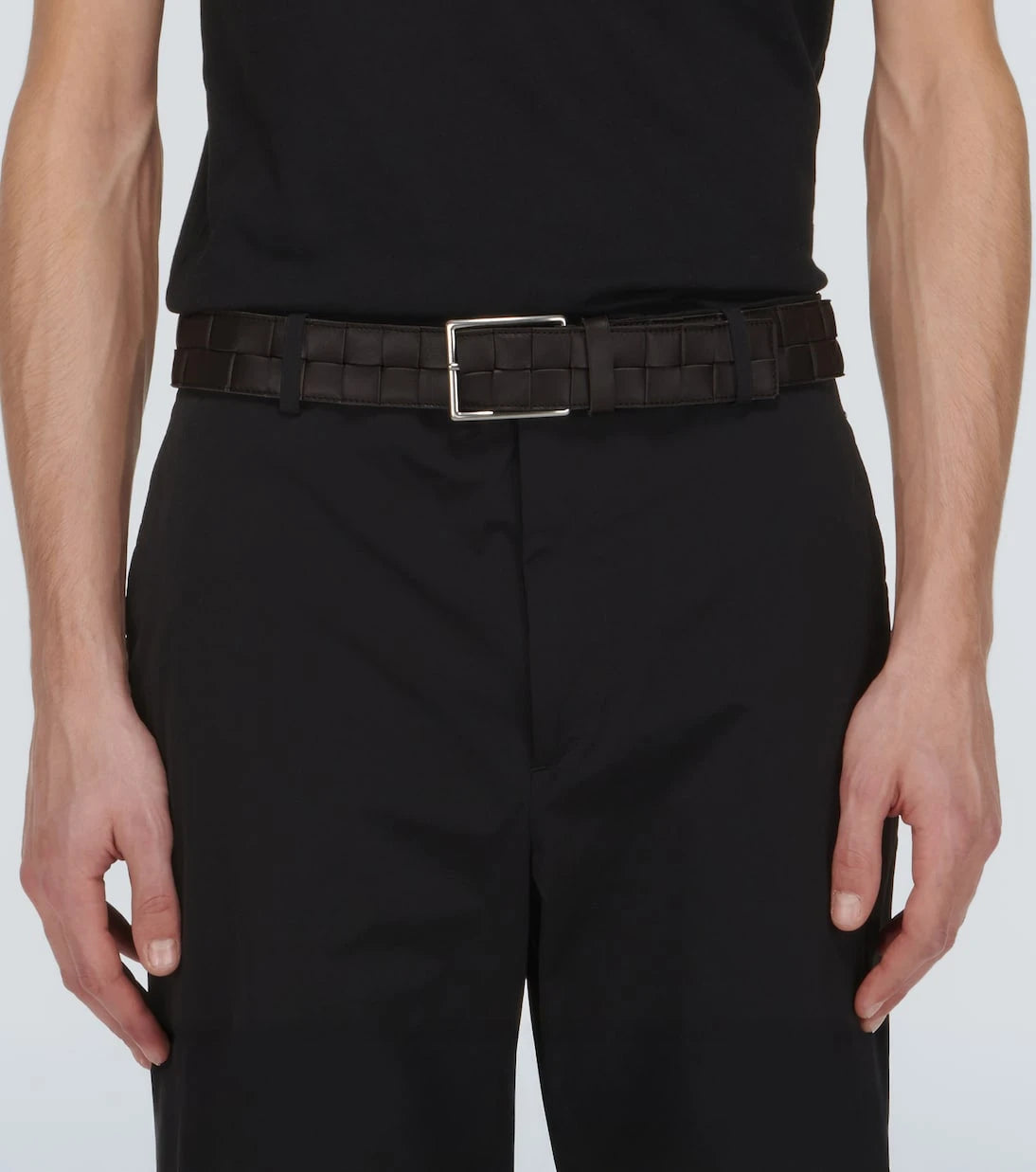 Bottega Veneta - Maxi Intreccio leather belt