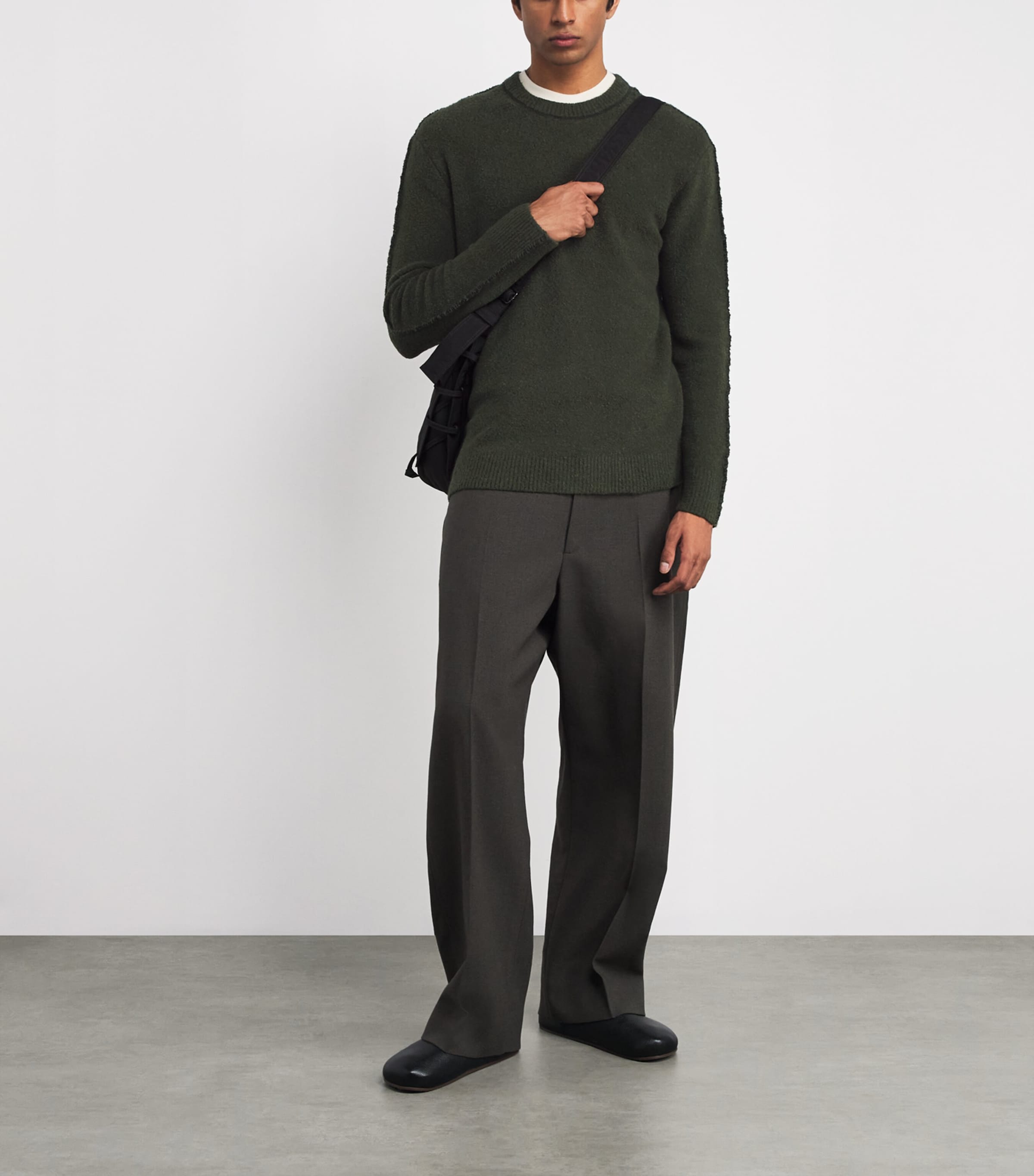 Mottled Bennett Sweater CYPRESS