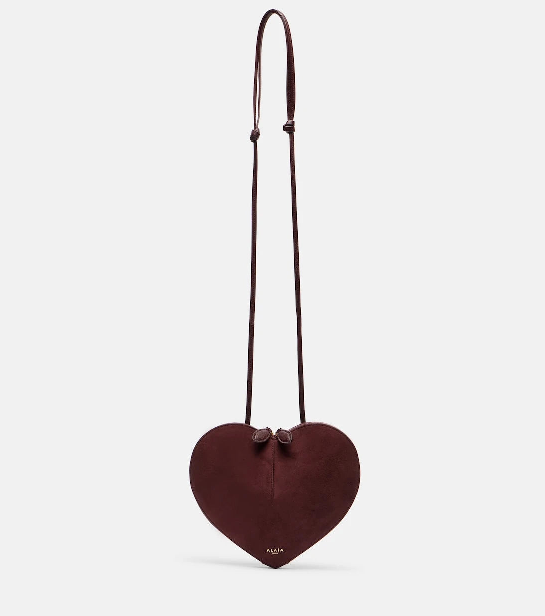 Alaïa - Le Cœur suede shoulder bag