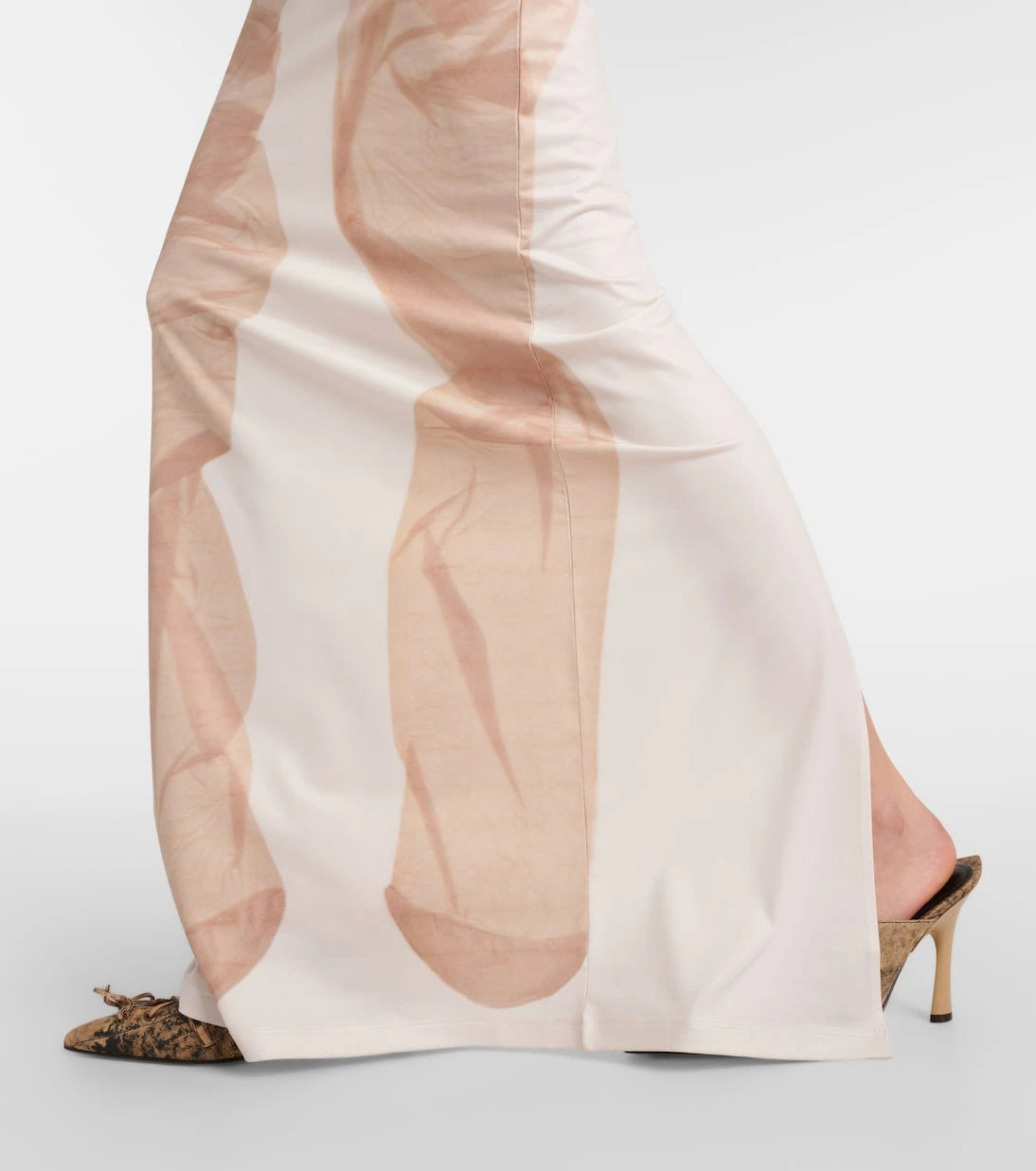 Acne Studios - فستان ماكسي مطبوع من تصميم كاترينا جيب