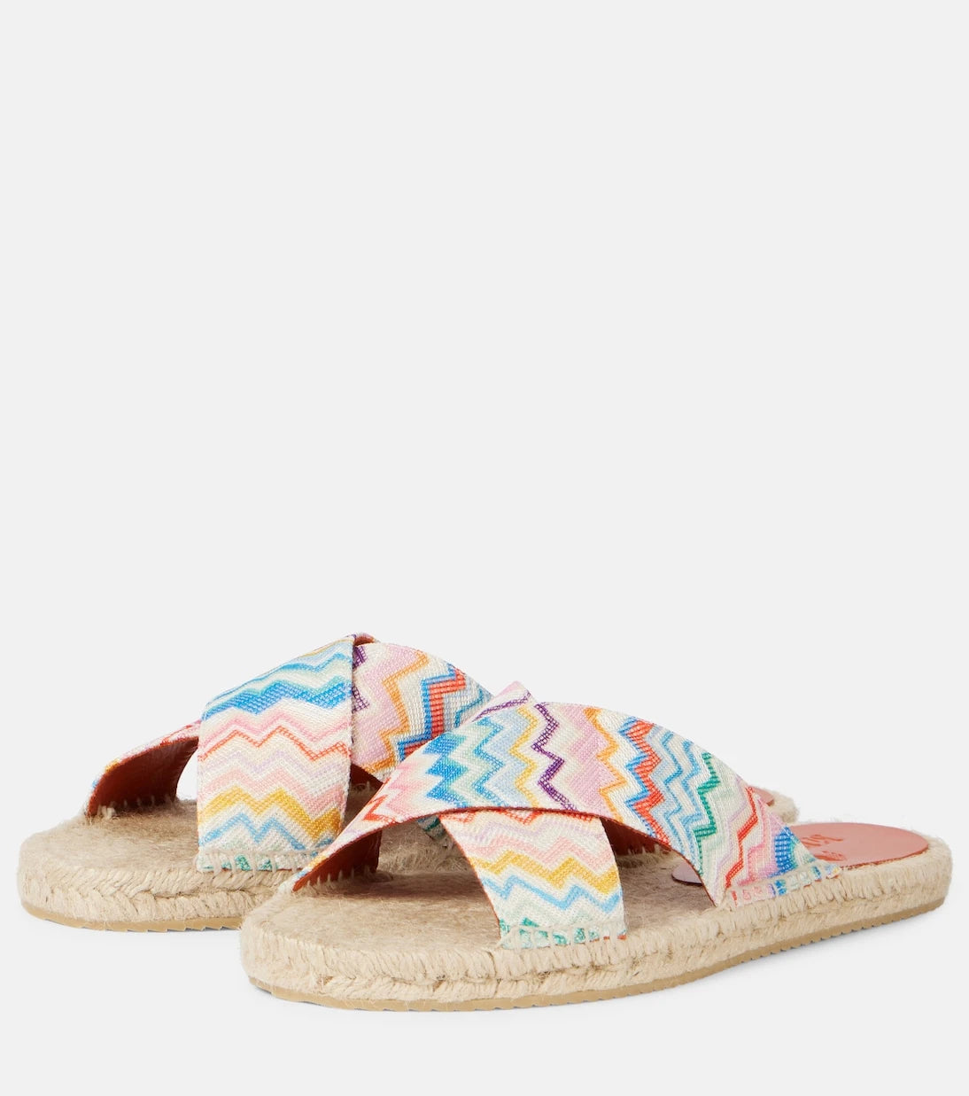 Missoni - صنادل إسبادريل بنمط متعرج