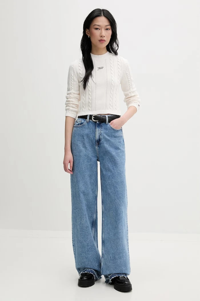 Tommy Jeans дънки wide leg дамски