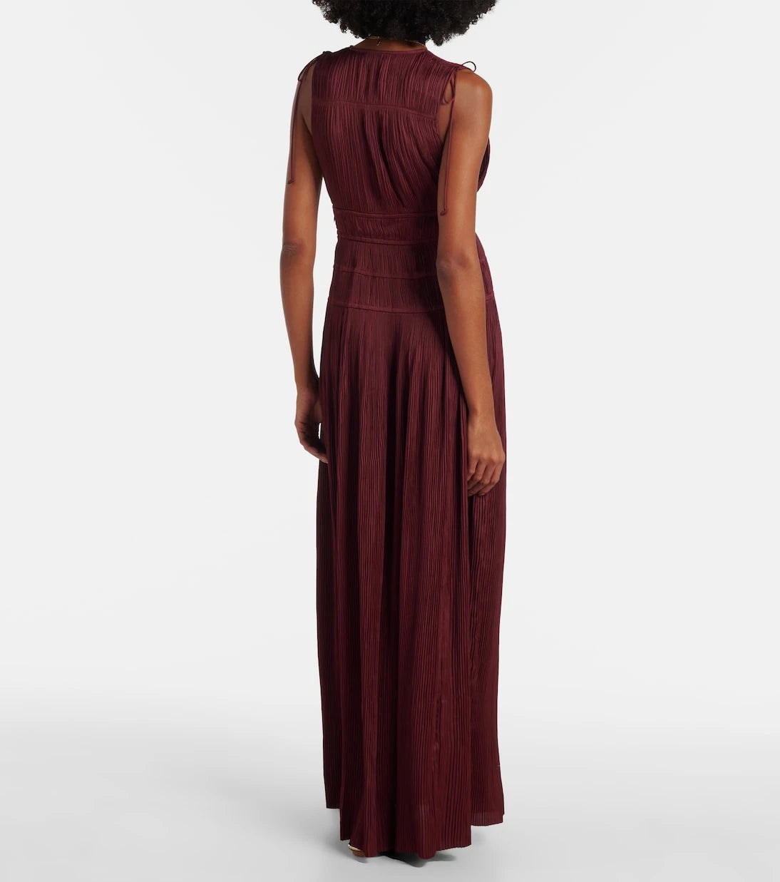 Ulla Johnson - Tasneem satin plissé gown