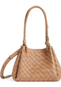 Bottega Veneta Small Leather Parachute Shoulder Bag