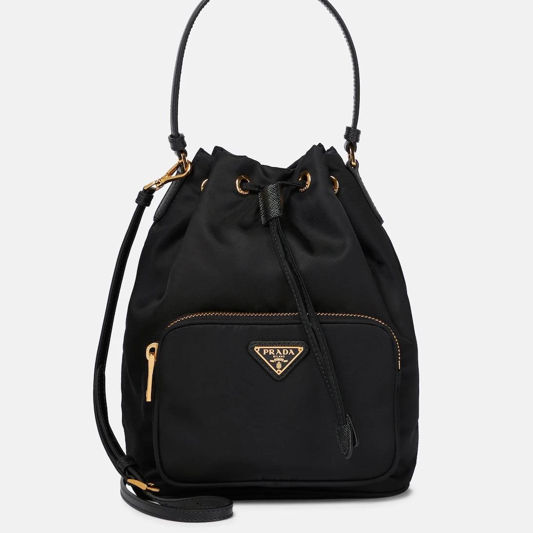 Prada - Prada Duet Small Re-Nylon bucket bag