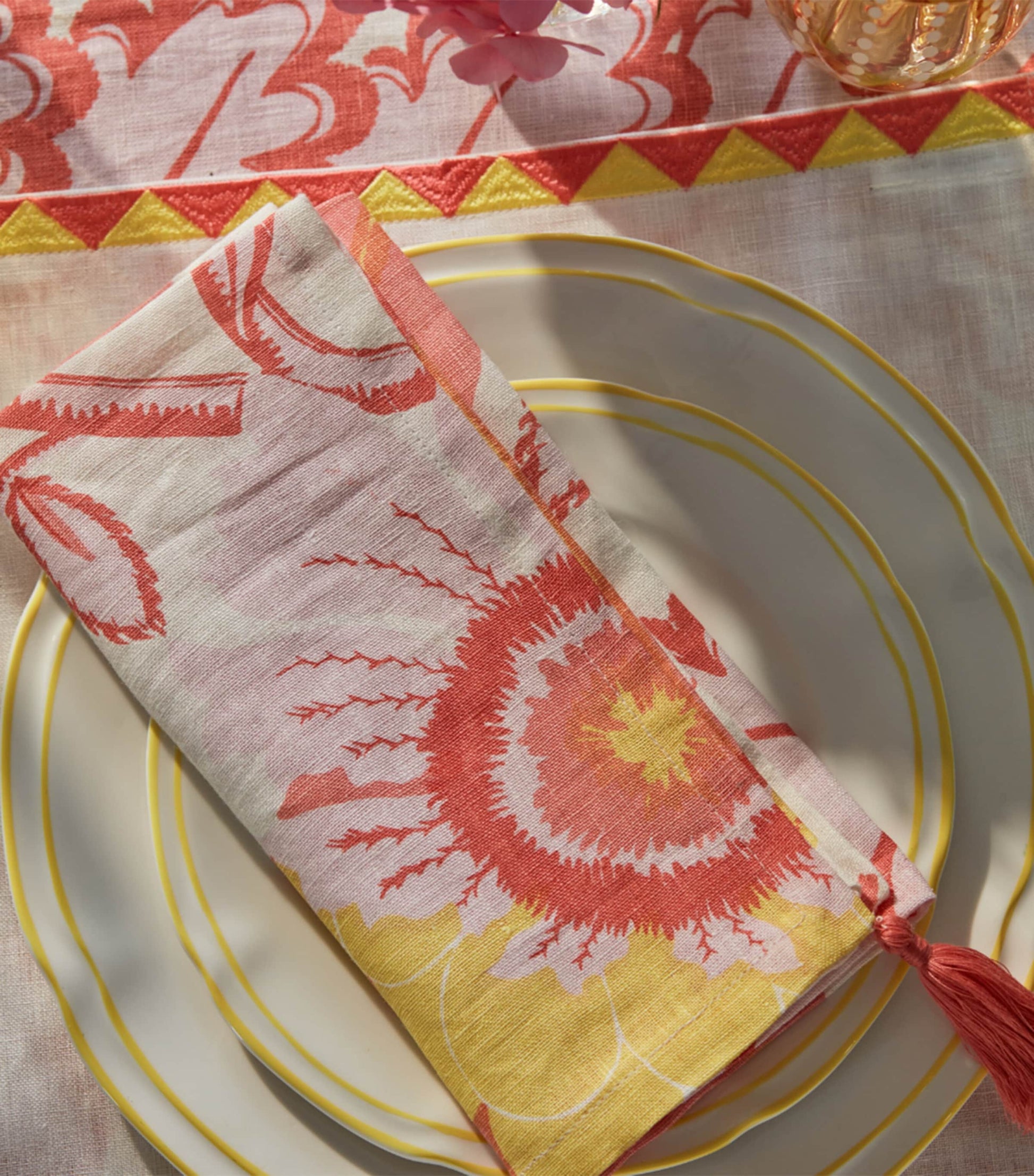 Maison Margaux x Christopher Farr Linen Island Hue Napkins (45cm x 45cm)