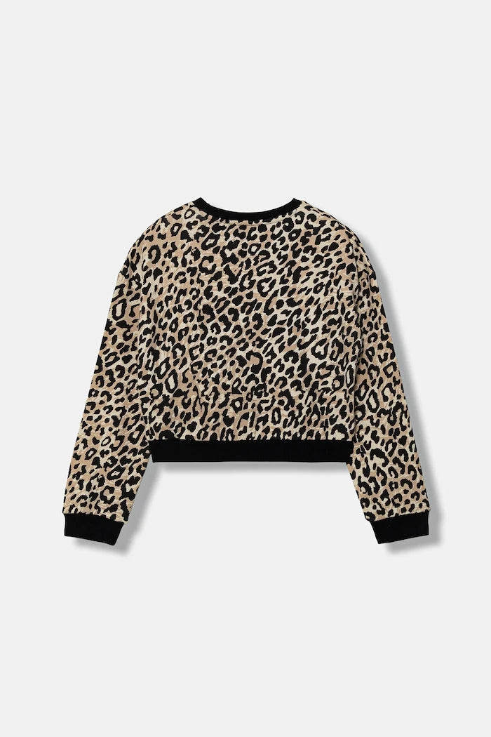 Çocuk Pamuklu Sweatshirt Guess