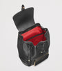Aspinal Of London Black Small Leather Hudson Backpack
