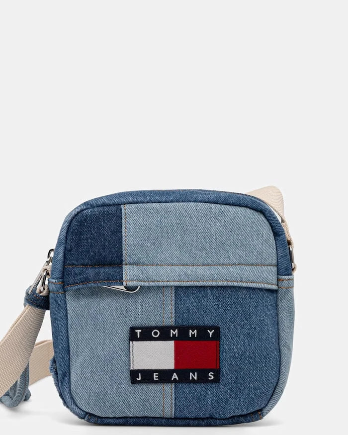 Tommy Jeans чанта за рамо мъжка от деним