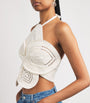 Crochet Emelia Crop Top OFF WHITE