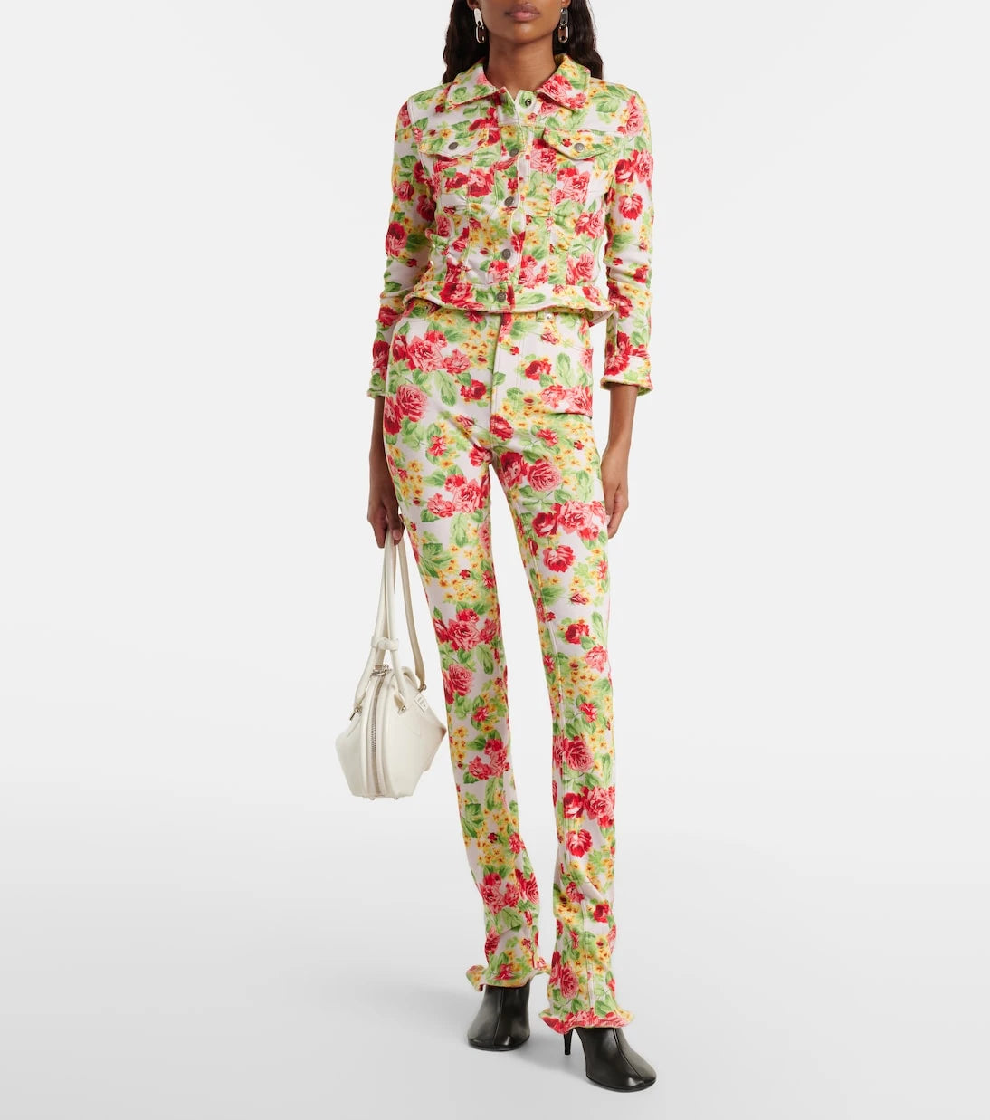 Acne Studios - Ojalva floral denim jacket
