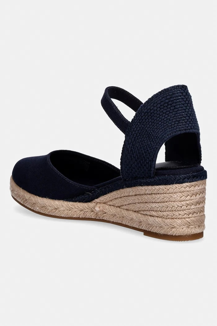 Tommy Hilfiger Kadın Espadril MID WEDGE ESPAD CLOSED TOE