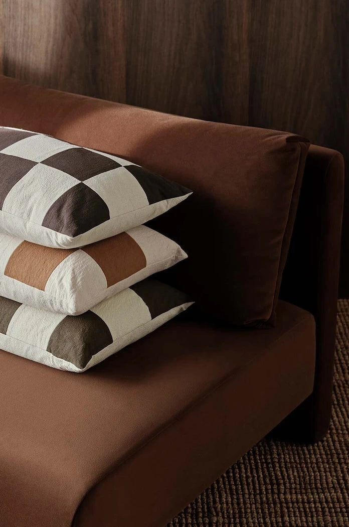 ferm LIVING Fold Patchwork Dekoratif Yastık Kılıfı