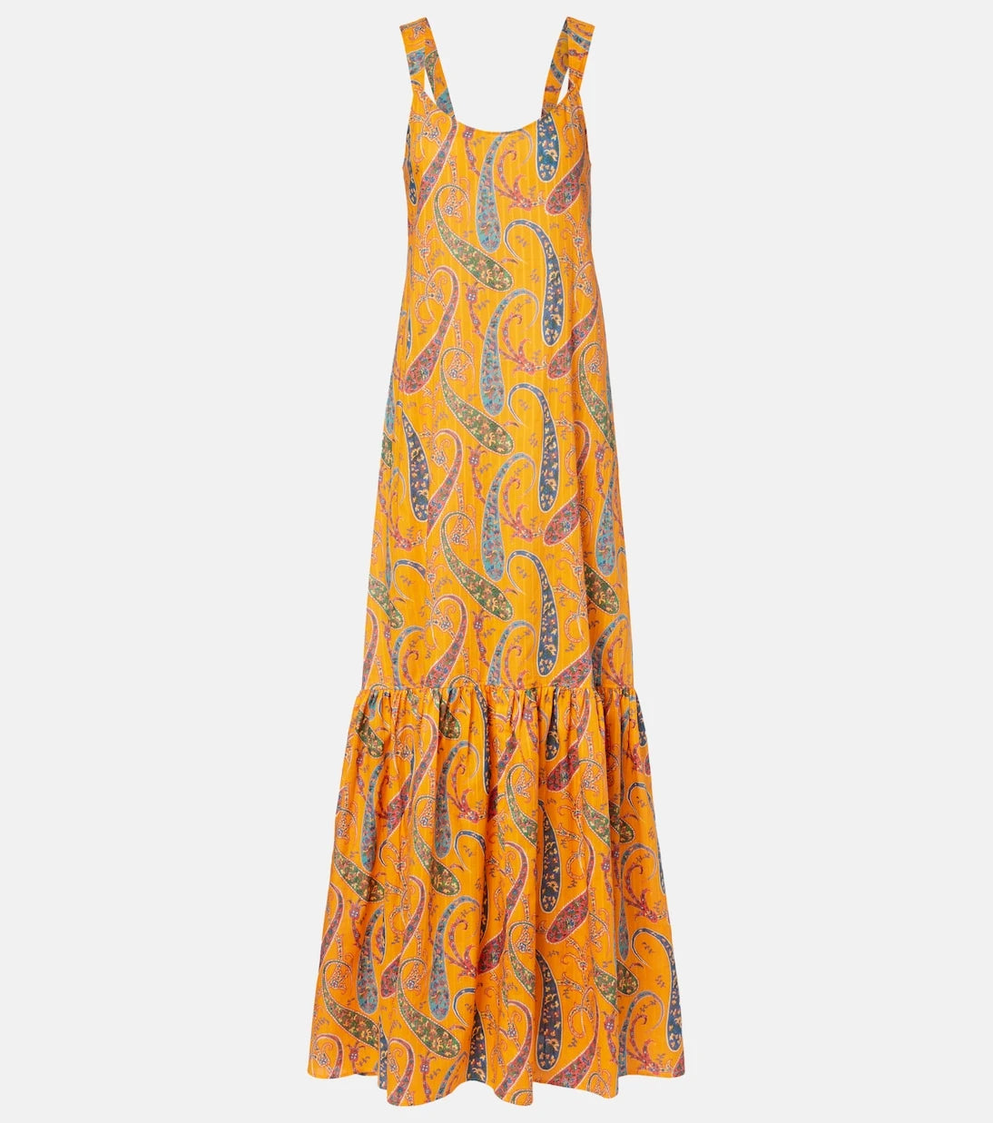 Etro - Printed cotton cady maxi dress