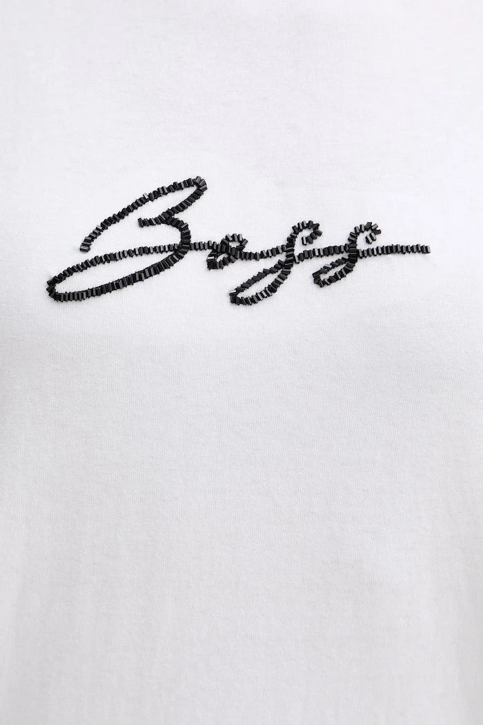 BOSS Orange pamuklu kadın antrenman üstü C Eregular 2