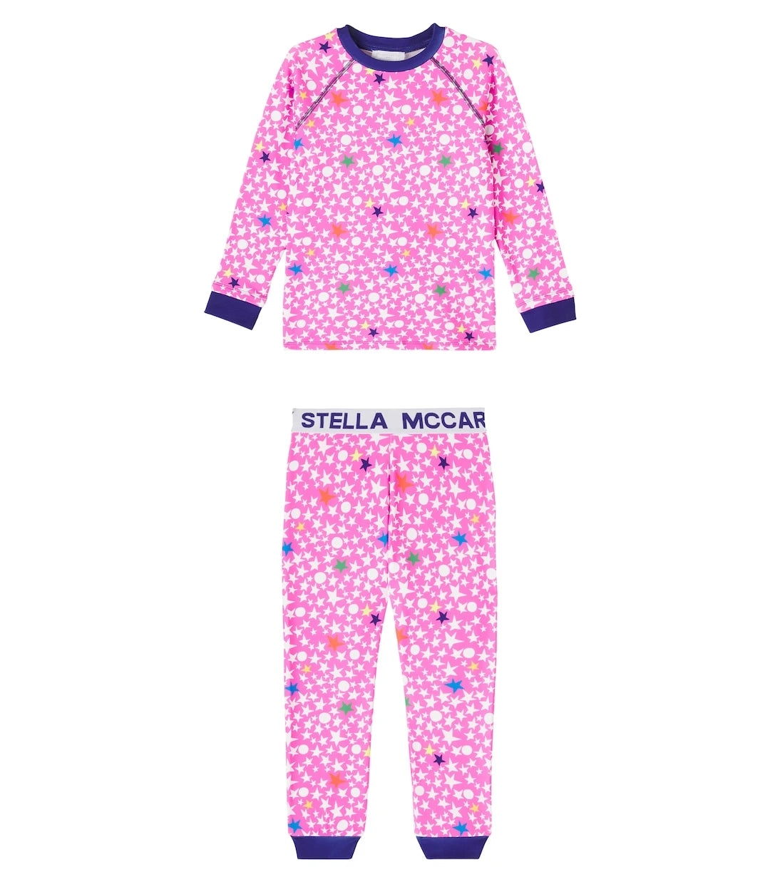 Stella McCartney Kids - طقم كنزة وسروال رياضي تقني