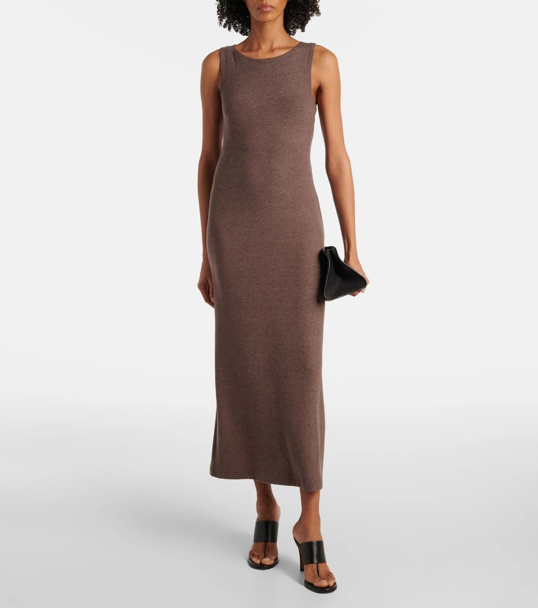 Leset - Lauren sleeveless jersey midi dress