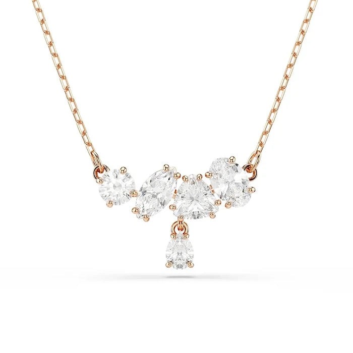 Swarovski kadın altın kaplama zirkon kolye MESMERA