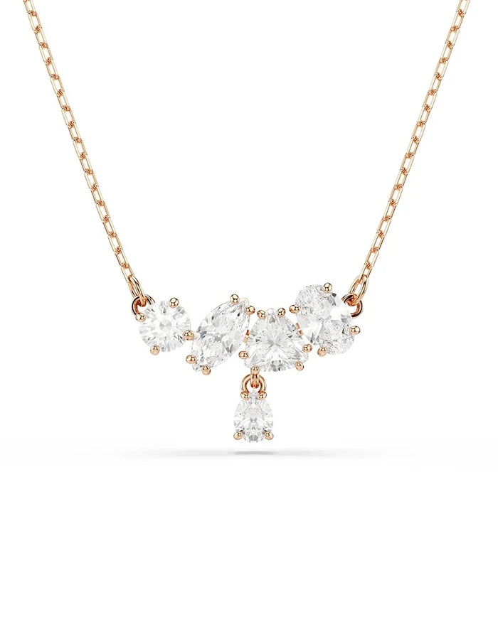 Swarovski kadın altın kaplama zirkon kolye MESMERA