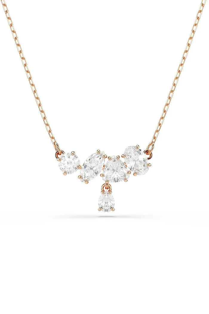 Swarovski kadın altın kaplama zirkon kolye MESMERA